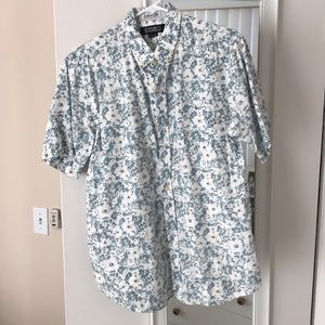 Ezekiel Button up floral pattern shirt.